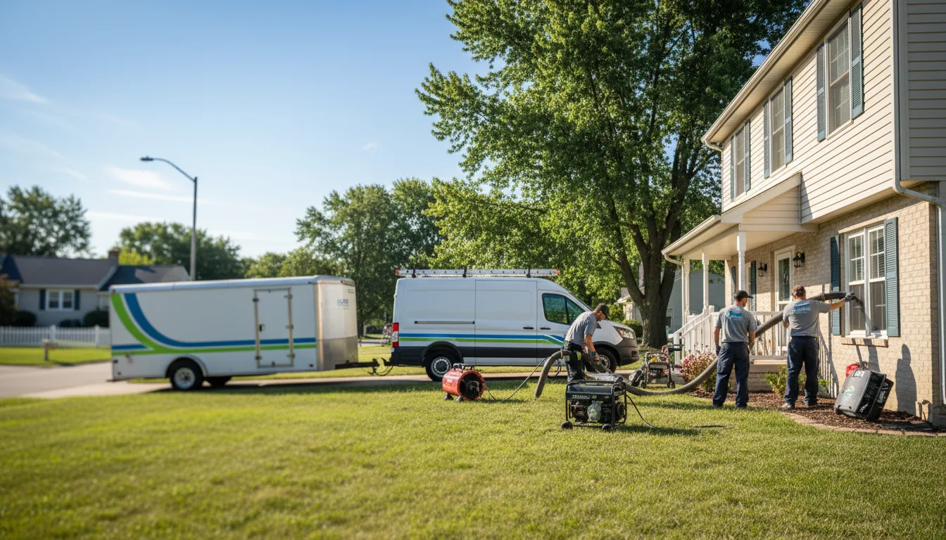 Flooded Basement Restoration And Cleanup With Repair in Corning, IA near me